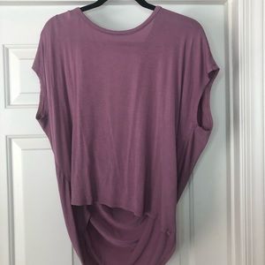 Pinkish- purple basic top!